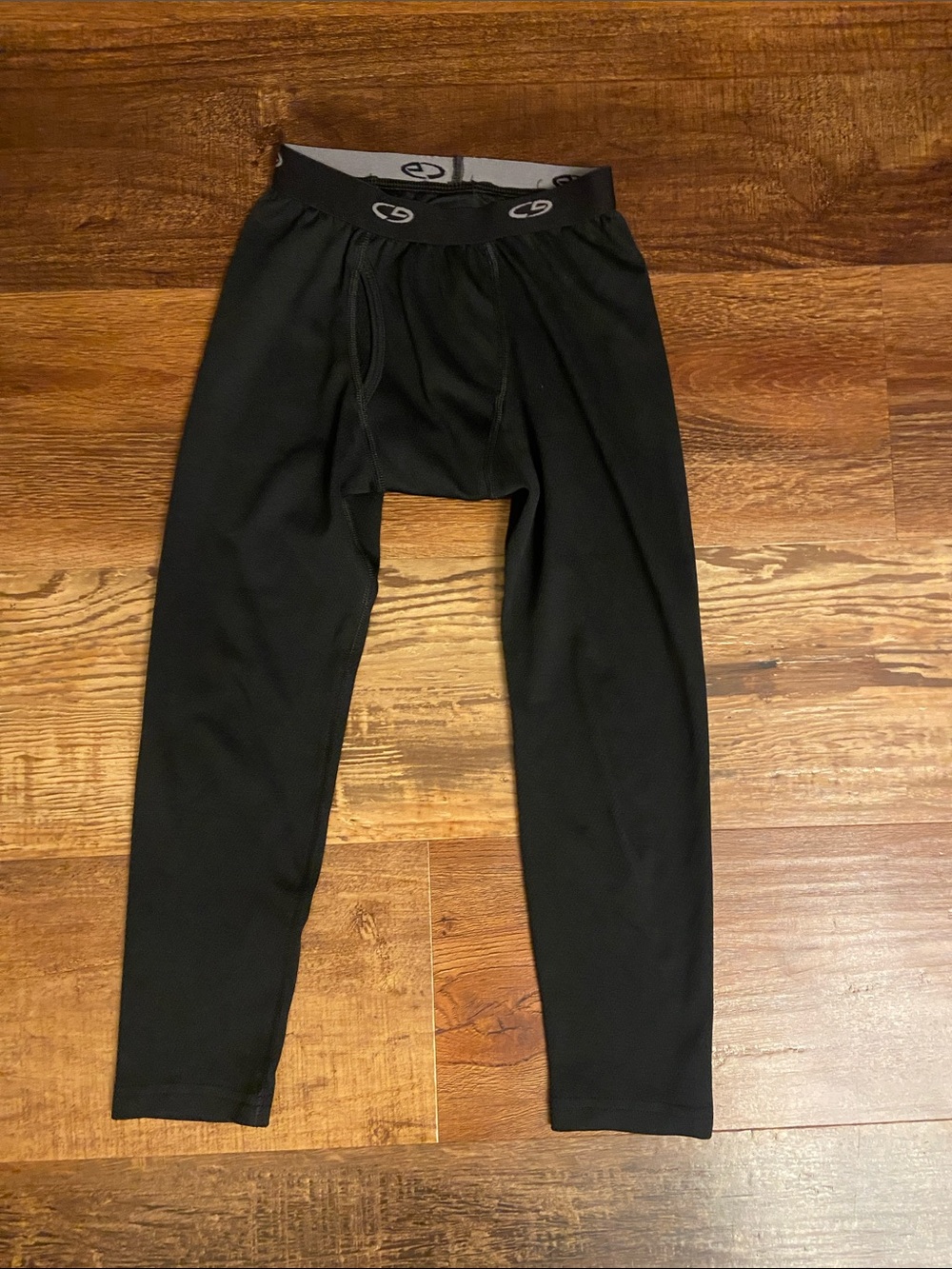 Champion Kids Black Compression Base Layer Tights